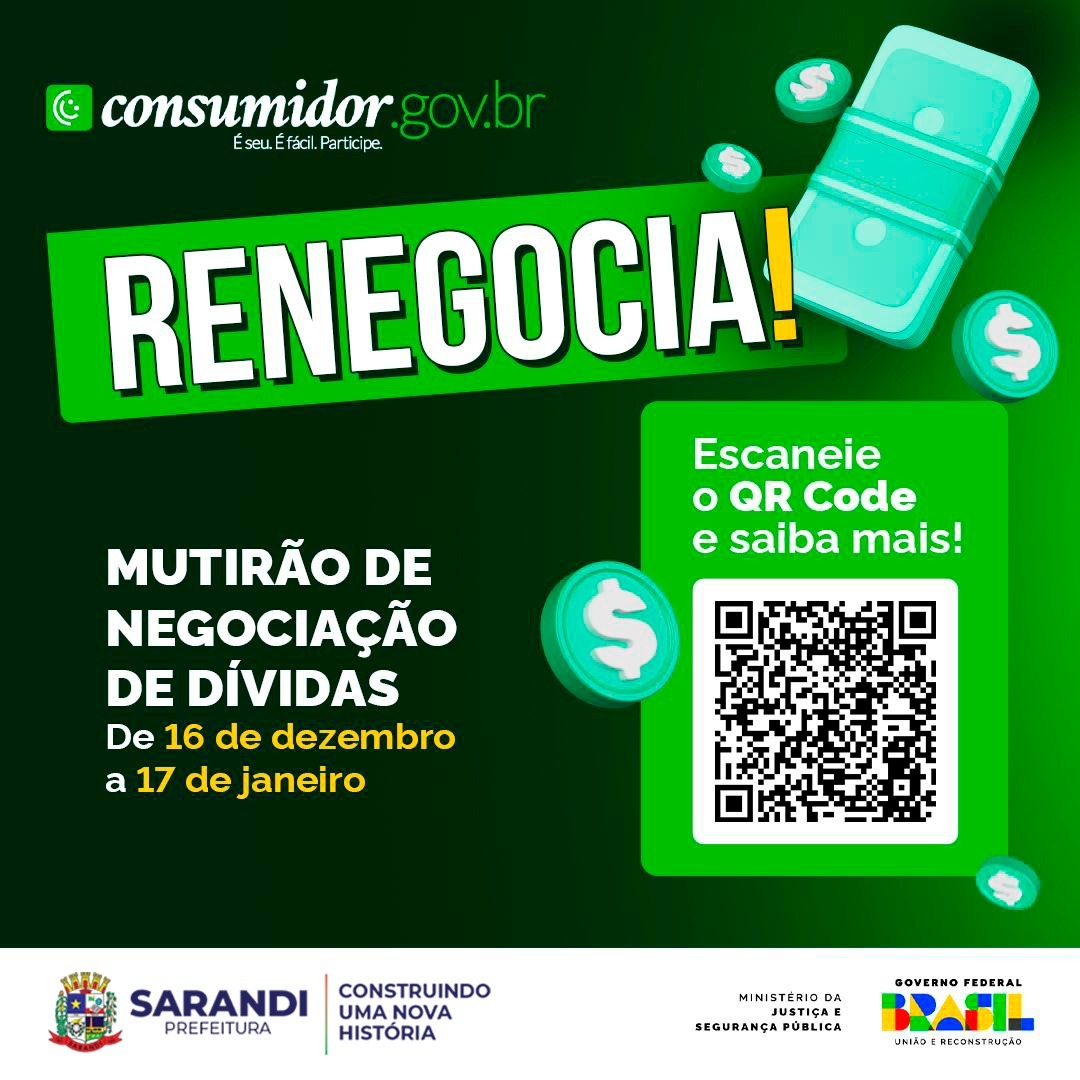 Procon Sarandi realiza mutirão de negociação de dívidas; ação 2° edição do ‘Programa Renegocia’